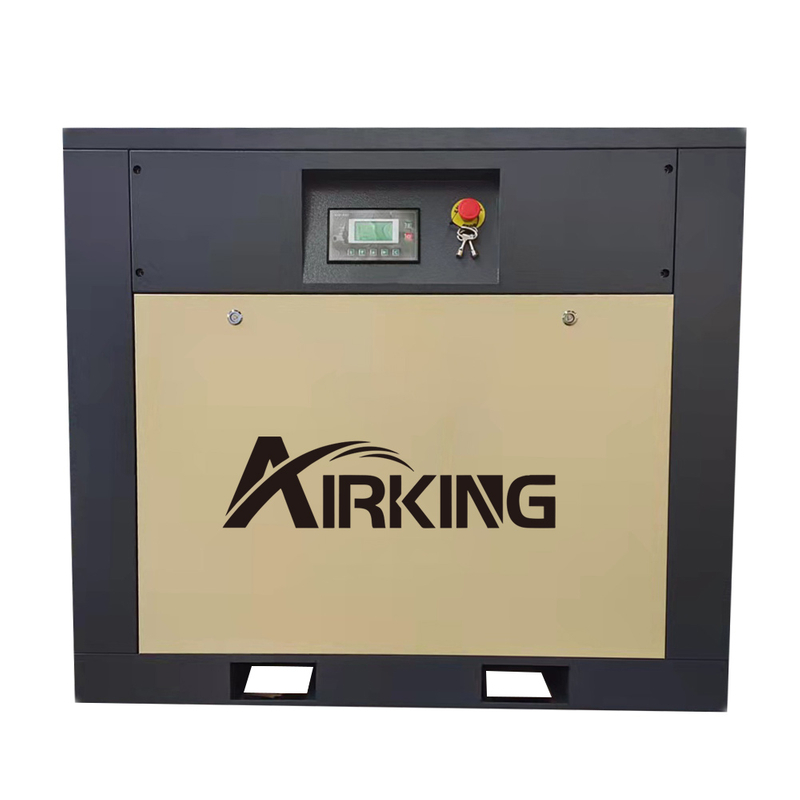 AIRKING 22KW 30HP AK-30 7bar stała prędkość IP23 przenośna sprężarka śrubowa sprężarka powietrza do maszyny pakującej papier