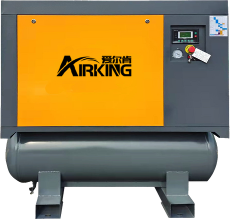 15HP 8bar AIRKING Silnik PM o zmiennej prędkości sprężarka śrubowa 3w1 