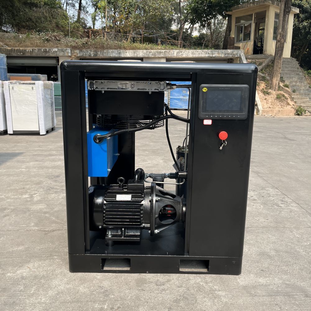 Bezpośrednie napędzane 10HP 220V/440V 60 Hz podwójne napięcie napięcia przykręcone maszyna sprężarki powietrza